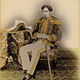The Meiji emperor in 1872—up to this point, no emperor had ever been photographed.